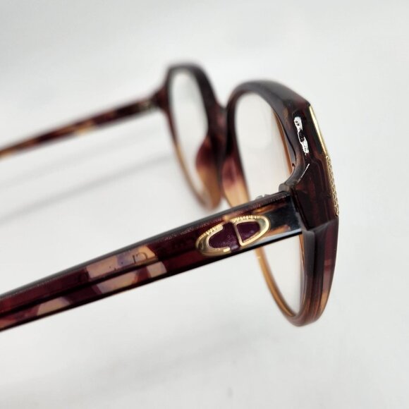 Christian Dior 80s 2495 Brown Eyeglasses Frame 80 60 16 Made in Germany - Picture 3 of 14